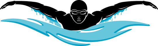 swim swimmer silhouette